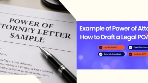 sample power of attorney letter