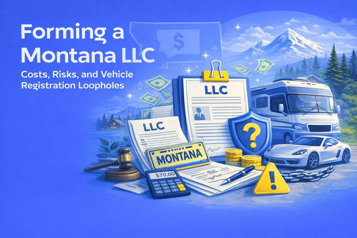 Montana LLC: Complete Guide to Formation, Costs, Vehicle Registration, and the Crackdown You Need to Know About