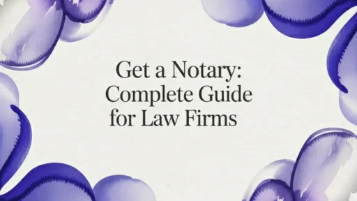 in person notary