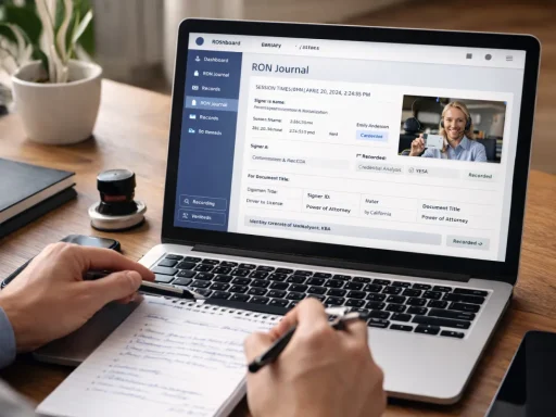 remote online notarization journal what you need to know