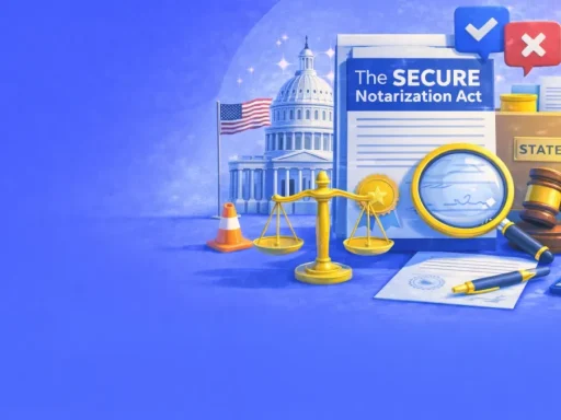 The SECURE Notarization Act: Federal Recognition Efforts Explained