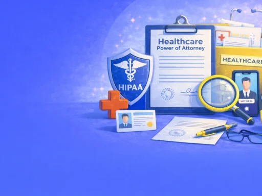 Healthcare Power of Attorney: HIPAA Considerations in Online Notarization