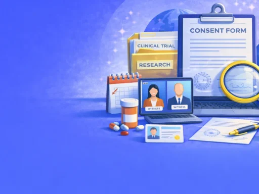 Online Notarization for Clinical Trials and Research Consent Forms