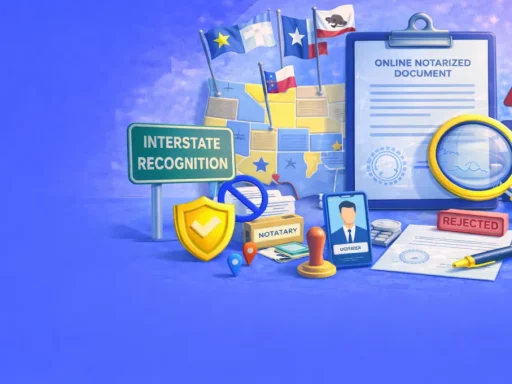 Interstate Recognition of Online Notarized Documents