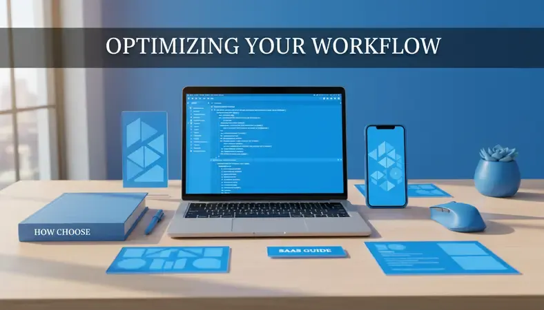 Modern professional workspace with laptop showing digital notary interface