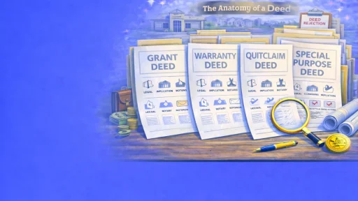 The Anatomy of a Deed: Grant, Warranty, Quitclaim, and Special Purpose Deeds