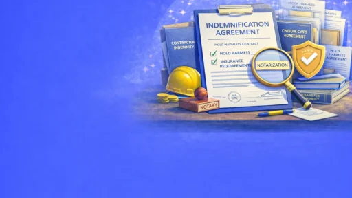 Indemnification Agreements: When Do They Require Notarization?
