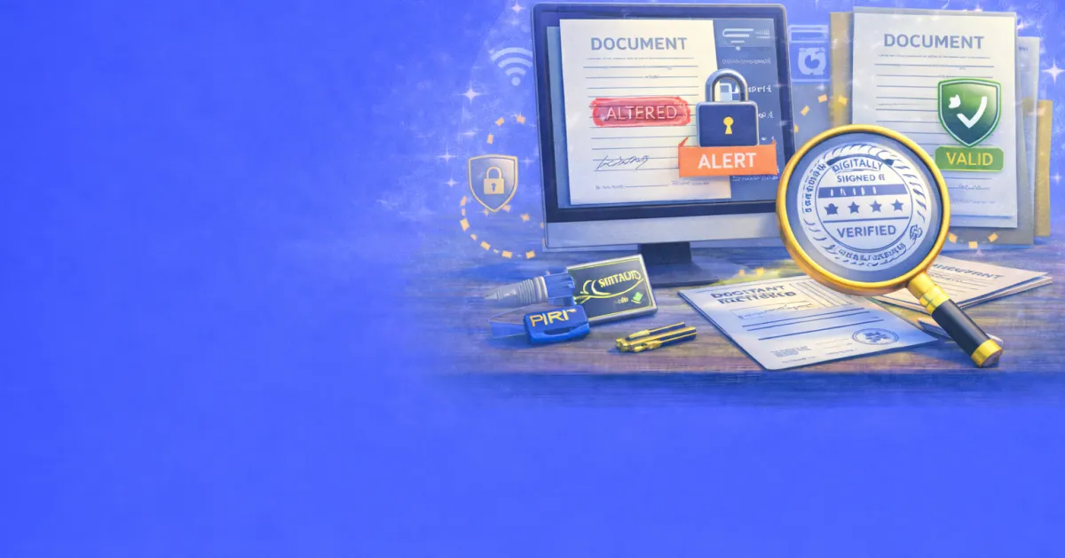 Tamper-Evident Seals: How Digital Certificates Protect Notarized Documents