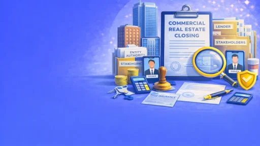 Commercial Real Estate Closings: RON for Complex Transactions