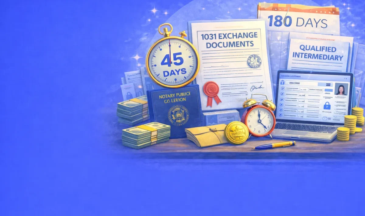 1031 Exchange Documents: Time-Sensitive Notarization Strategies