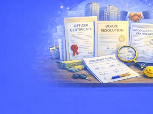 Notarization in Mergers and Acquisitions: Due Diligence Documents