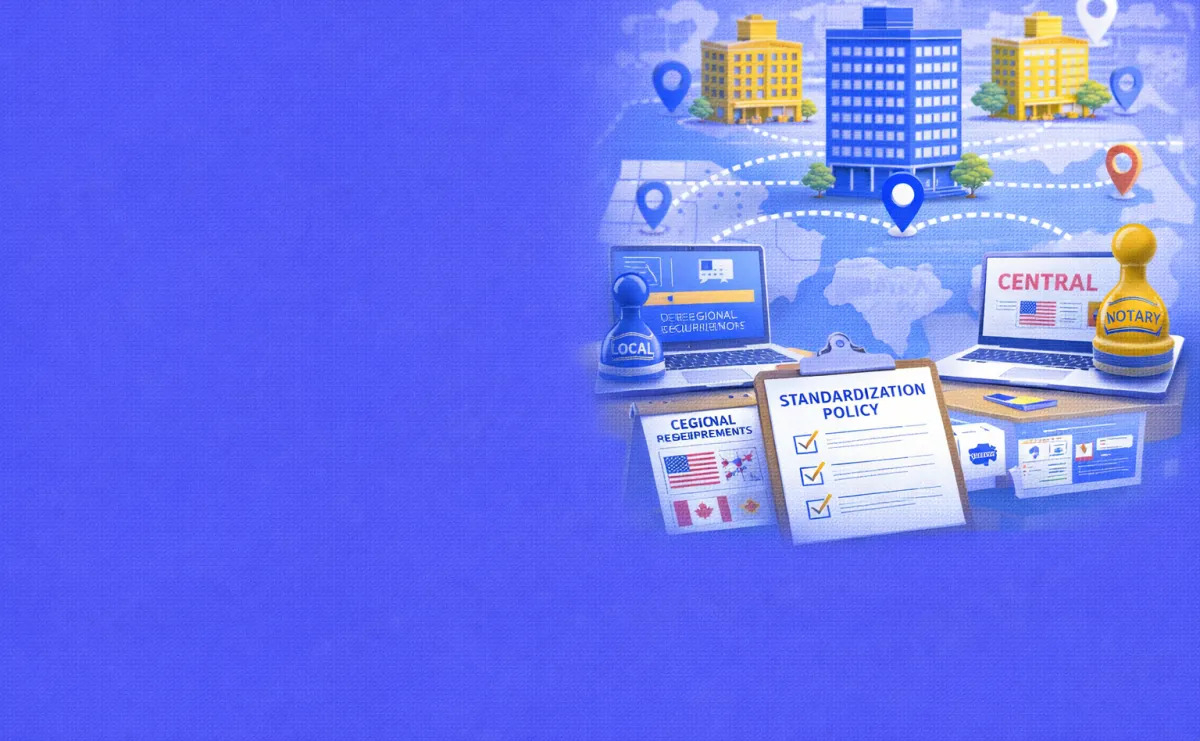 Multi-Location Business Notarization Strategy