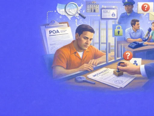 Notarization Access for Incarcerated Individuals: What Families Need to Know