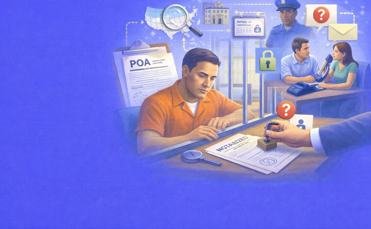 Notarization Access for Incarcerated Individuals: What Families Need to Know