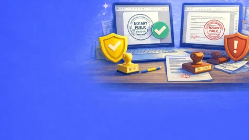 Electronic Notary Stamps vs. Wet Ink Stamps: Legal Equivalence