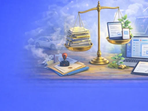 The Environmental Impact of Digital vs. Traditional Notarization