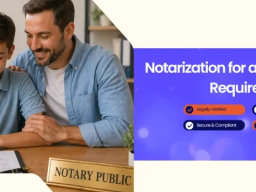 Notarization for a Minor: Age Rules and What Parents Need