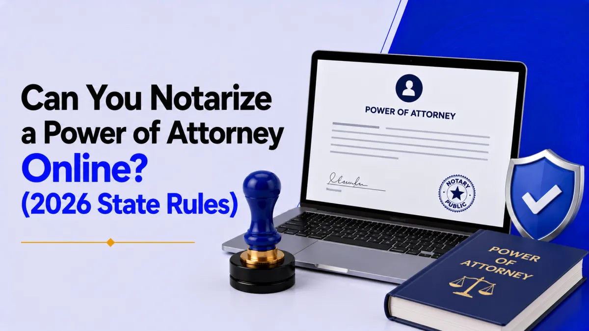 Can You Notarize a Power of Attorney Online? (2026 State Rules)