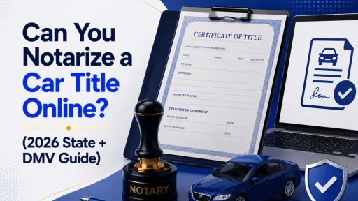 Notarize car title online