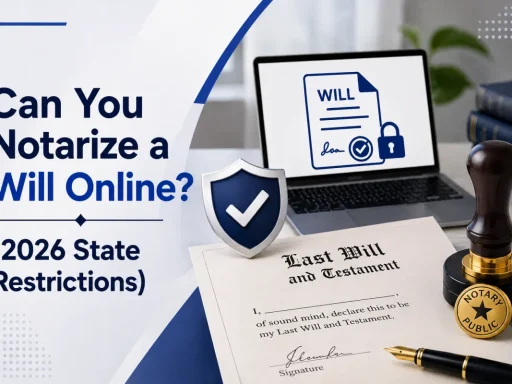 Can You Notarize a Will Online?