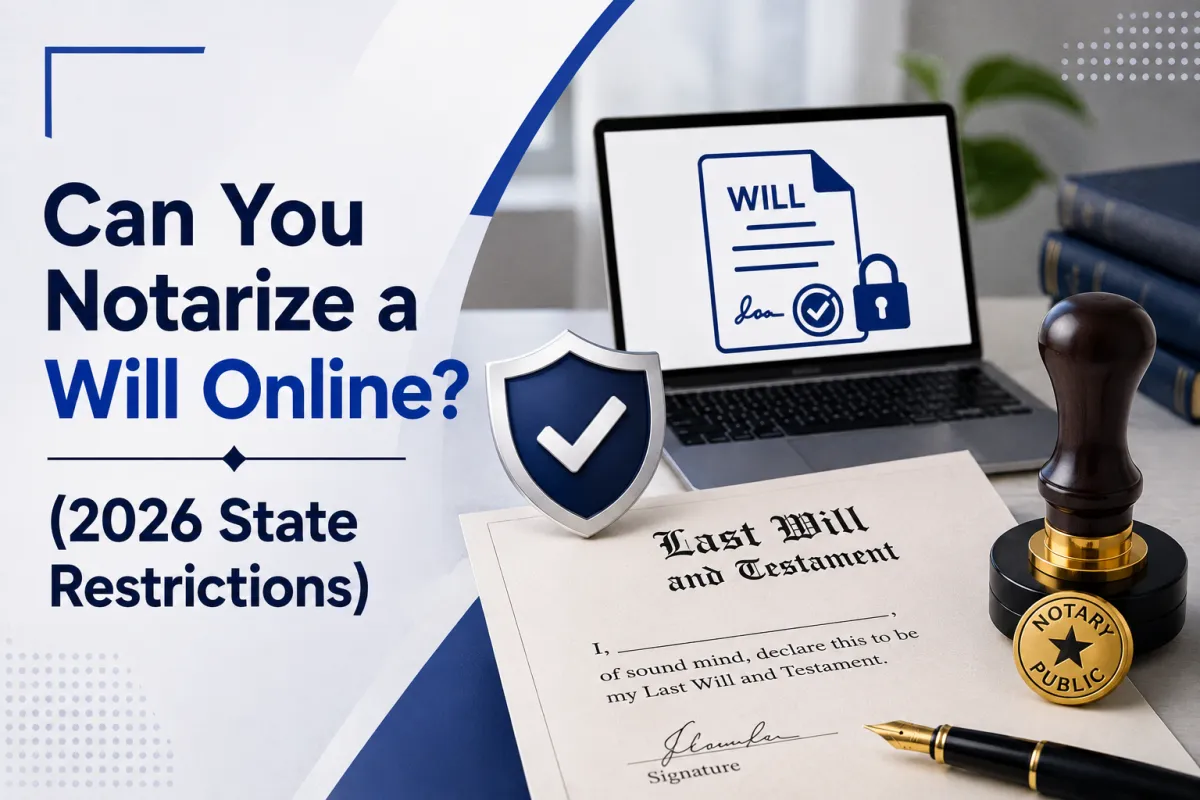 Can You Notarize a Will Online?