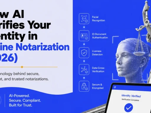 How AI Verifies Your Identity in Online Notarization (2026)