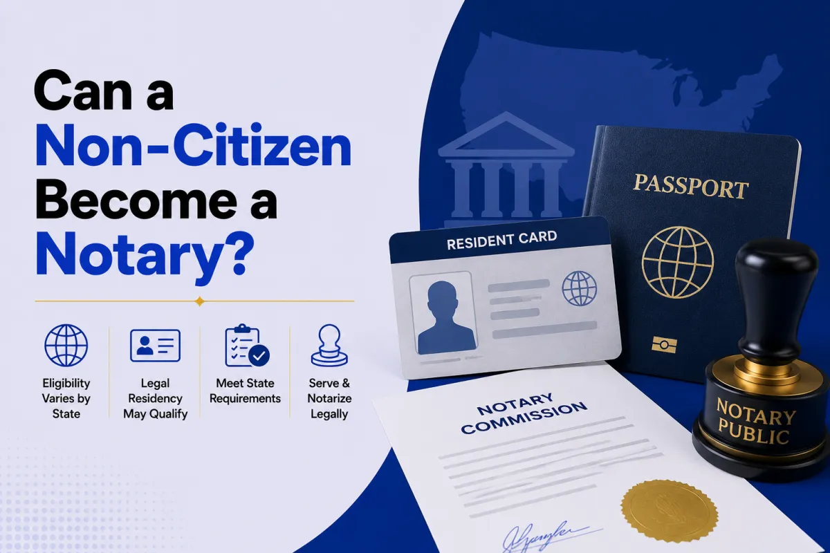 Can a Non-Citizen Become a Notary?