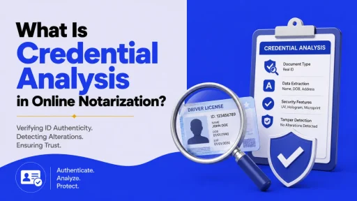 What Is Credential Analysis in Online Notarization?