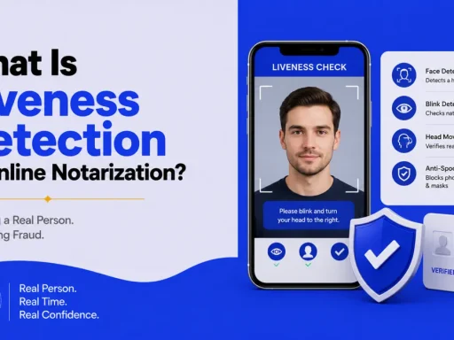 What Is Liveness Detection in Online Notarization?